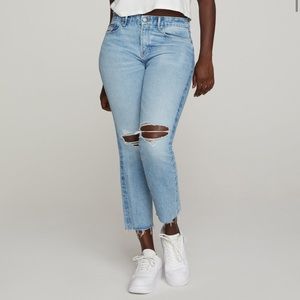 Good American Good Girlfriend Petite Jeans